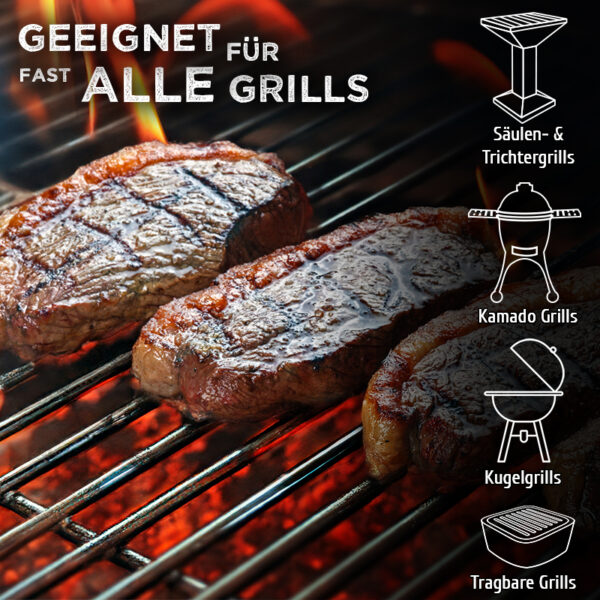GLÜHGUT<sup>®</sup> 2-in-1 Qualitätsholzkohle – Bild 3